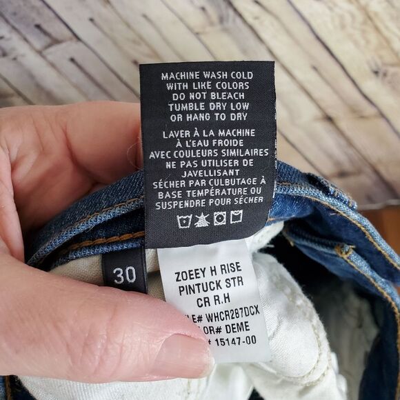 Hudson Zoeey High Rise Straight Crop Jeans - Picture 7 of 8